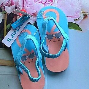 Toddler kitty cat Sandals size 7-8